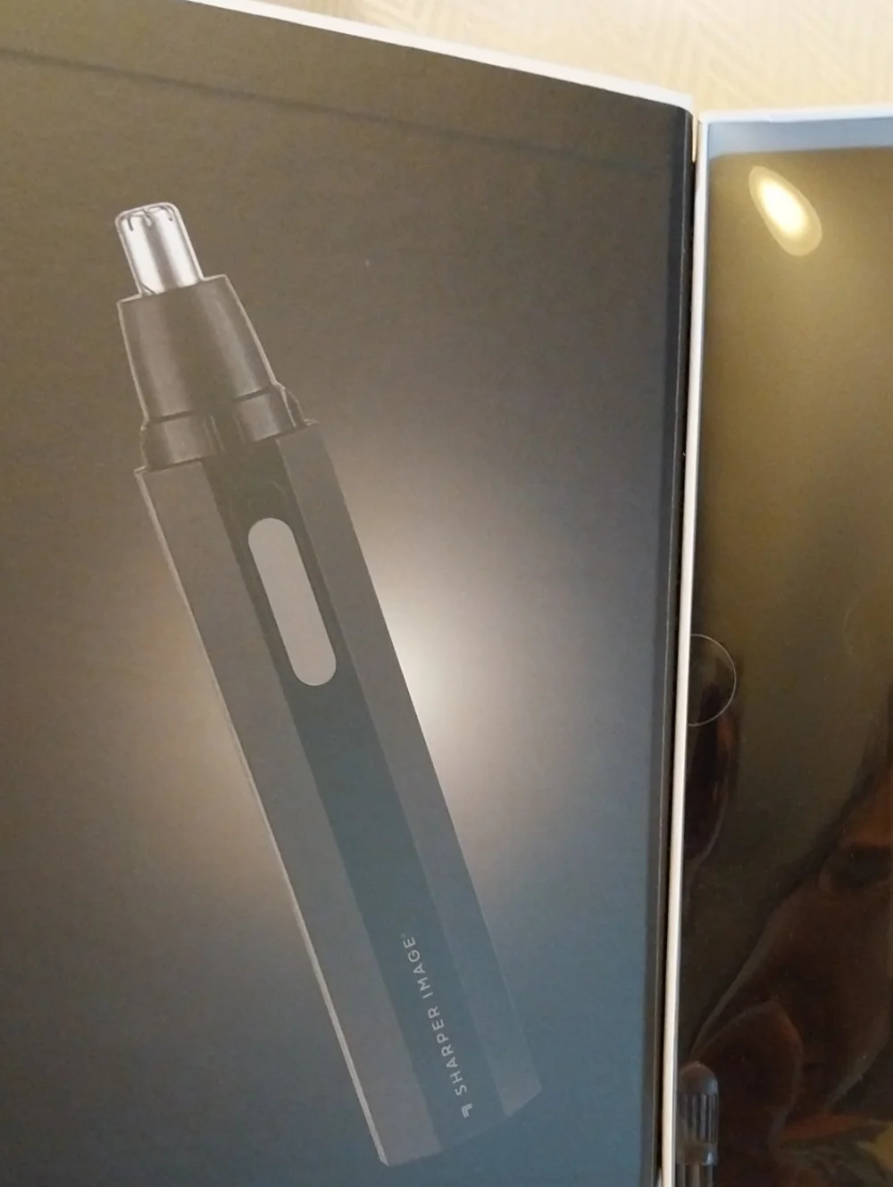 HAIR TRIMMER Cordless for ear & nose Sharper Image NEW